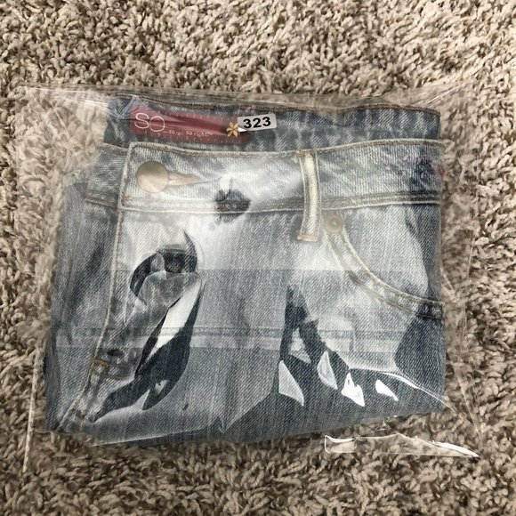 so embroidered demin skirt y2k size 11 Mini Zipper Patch Designs - Picture 9 of 9